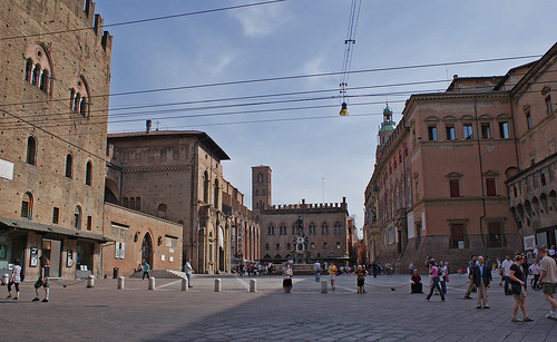scene from a Bologna street (Italy)