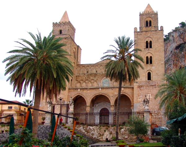 Cathederal in Cefalu, Sicily (Italy)