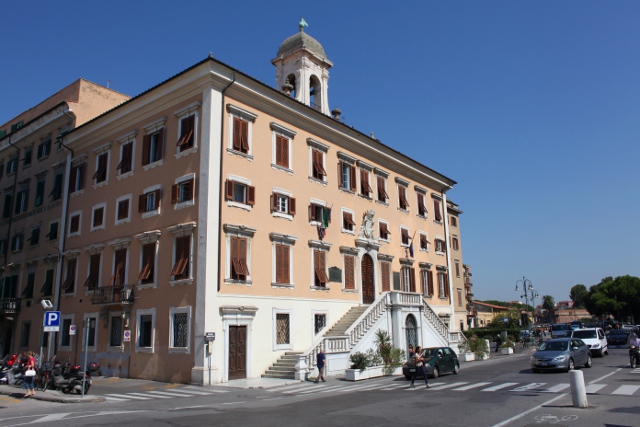 Town Hall in Livorno, Italy