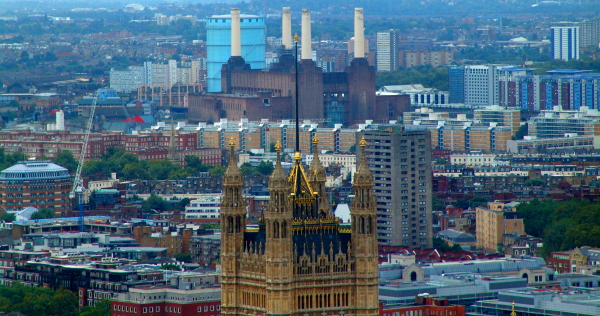 Big Ben and the Battersea Power Station