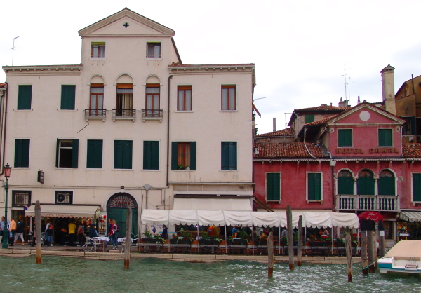 Hotel Canal in Venice (Italy)