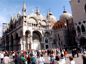 Saint Mark's Basilica in Saint Mark's Squre, Venice