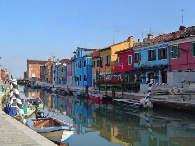 Burano, near Venice (Italy)